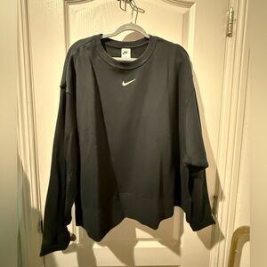 Nike Black Crewneck Top